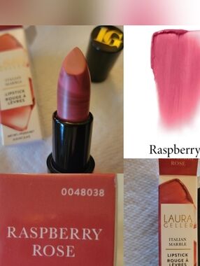🌹Lipstick Need🌹BNIB LE Laura Geller RASPBERRY ROSE Italian Marble Lipstick!!